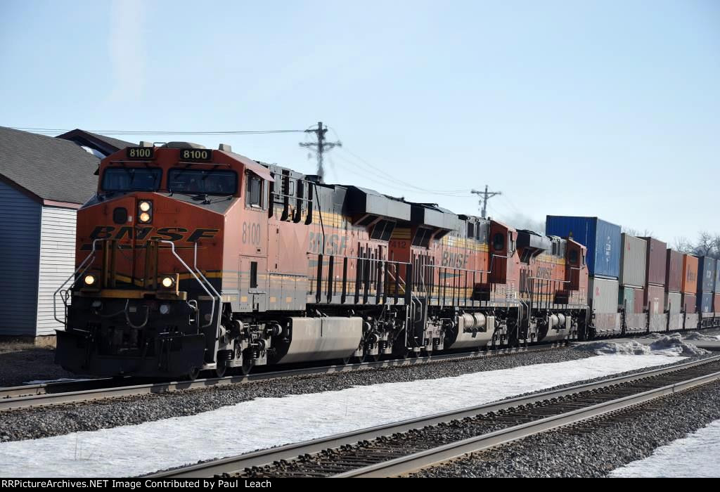 Intermodal rolls west